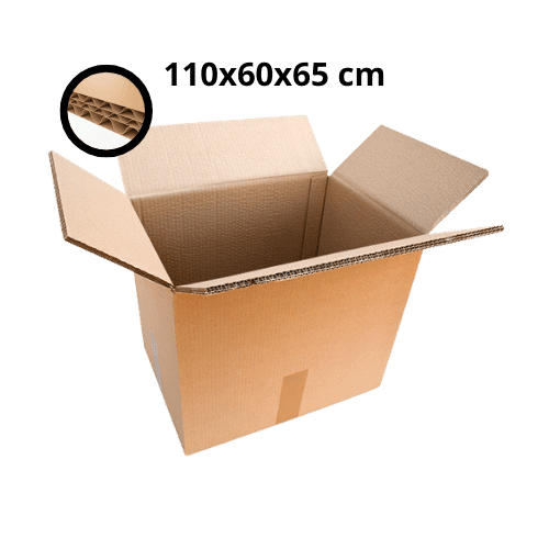 Caisses Américaines Triple Cannelure 110x60x65 cm