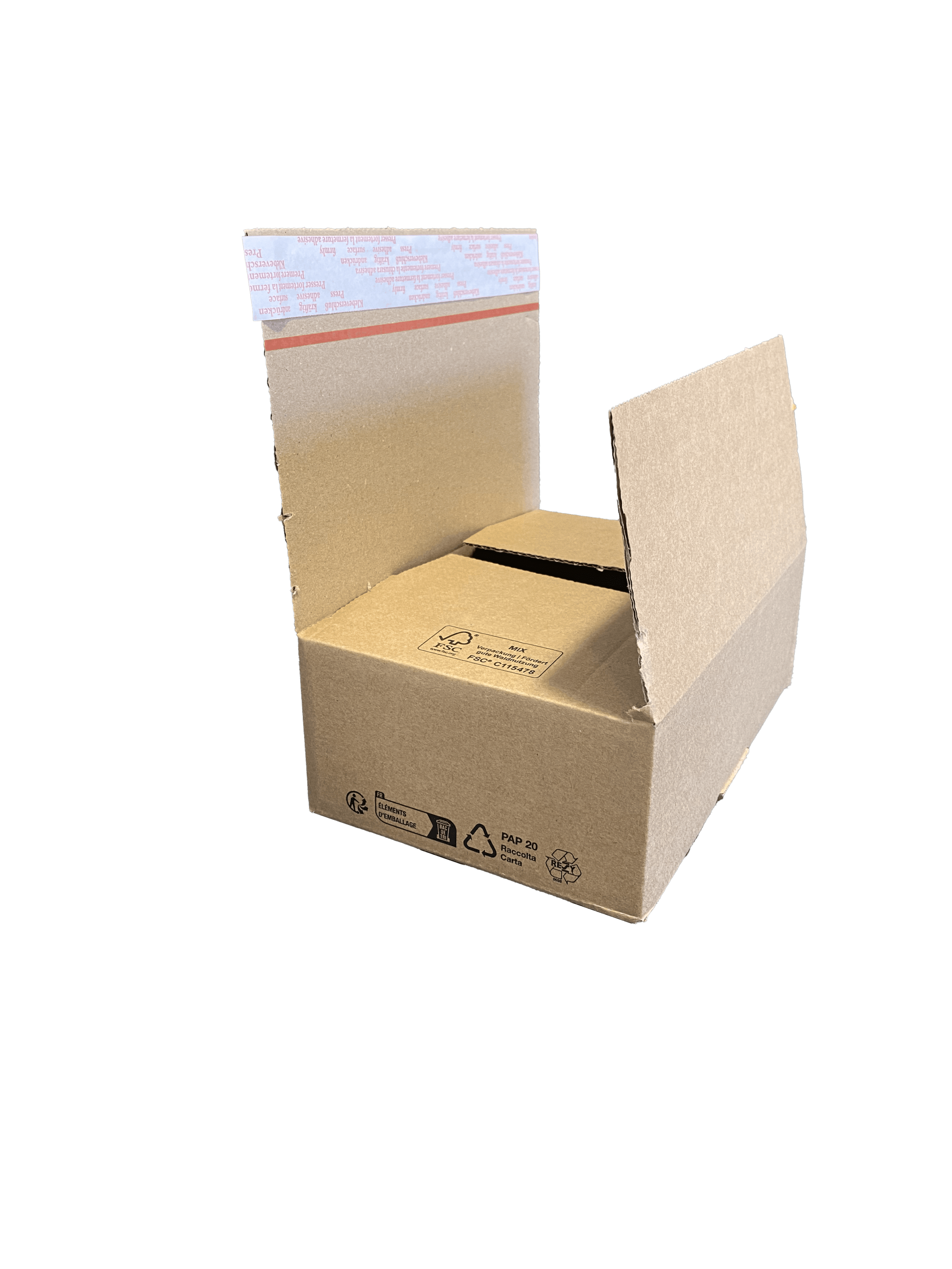 Caisse à fond automatique - n°5 - 23x16x8 cm