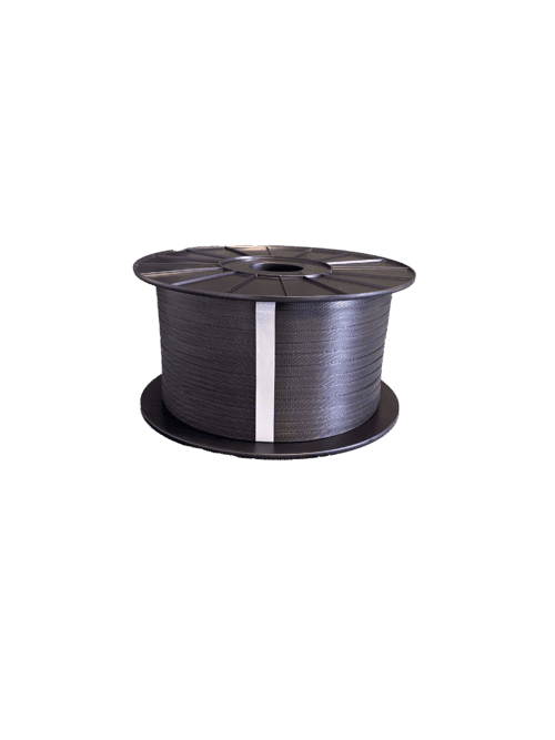 Feuillard polypropylene avec joues plastiques - 12x0,50 - 1500m